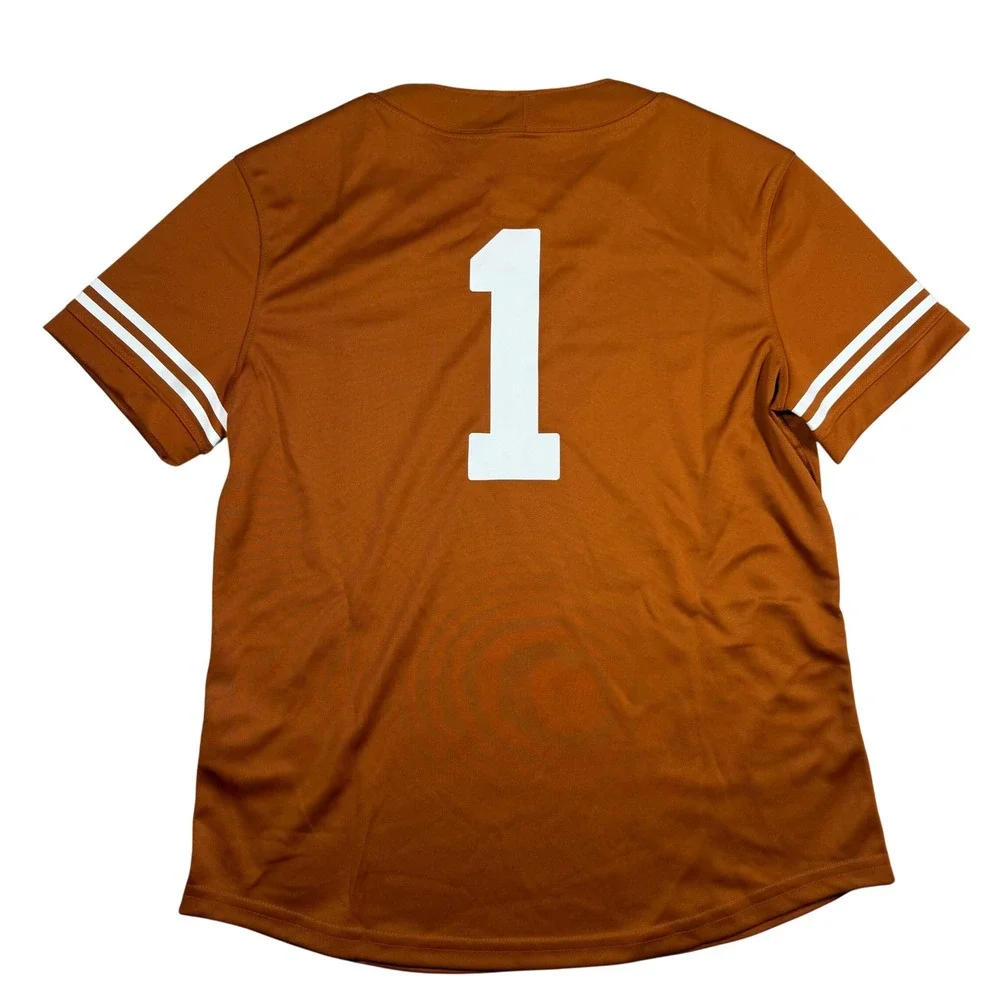 Nike Texas Longhorns #1 Womens Game Jersey Texas Orange Small NWT DriFit